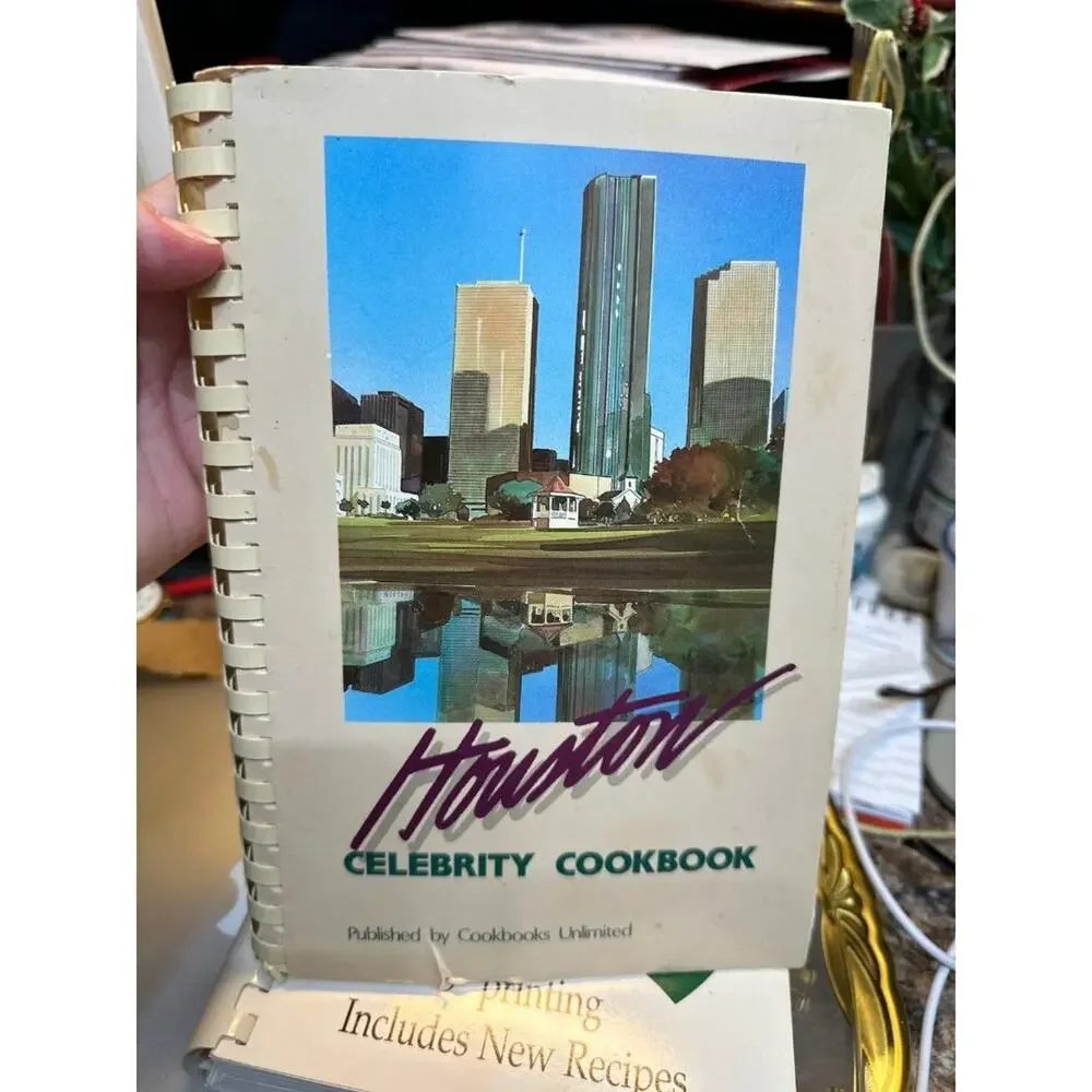 Houston Celebrity Cookbook Texas,‎ vintage 1984